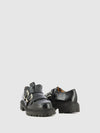 Sapatos com Apliques em Preto